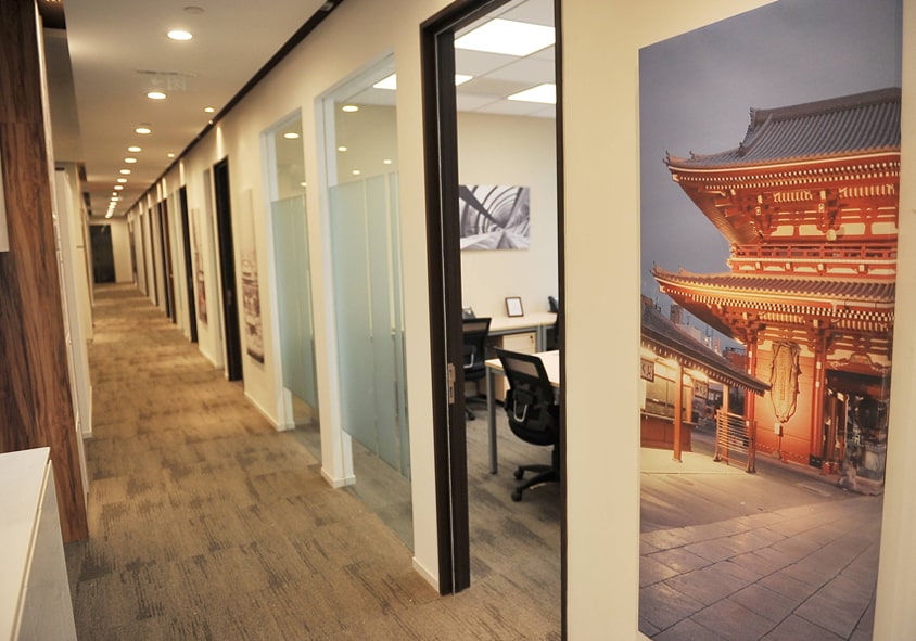 serviced office