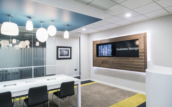 Example meeting room, at Regus Fountain Street office 